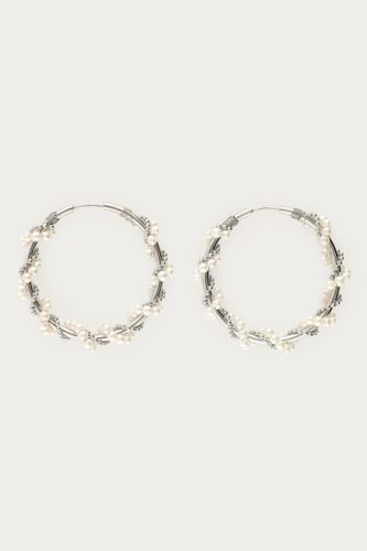 Boucles d'oreilles maxi spirale avec perles fantaisie | - My jewellery - Modalova