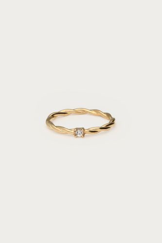 Bague torsadée pierre ice cubes | - My jewellery - Modalova