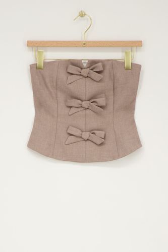 Top bustier avec nœuds | - My jewellery - Modalova