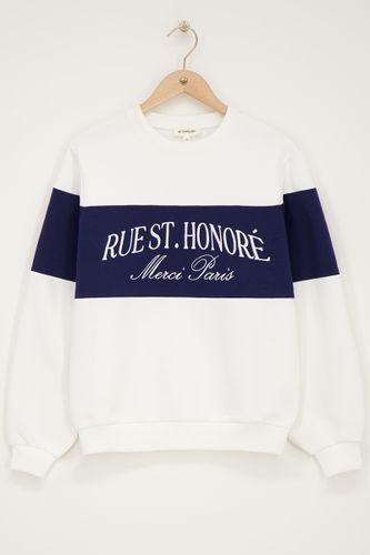 Sweater et bleu''Rue st. honoré''| - My jewellery - Modalova