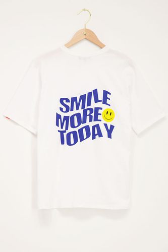 T-shirt blanc Smile more today - My jewellery - Modalova