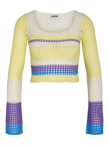 Façon Crochet Pullover - Noisy May - Modalova