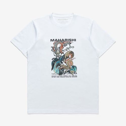 Maharishi Double Dragons T-shirt - Maharishi - Modalova