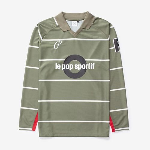 Stripe Sportif Longsleeve T-shirt - Pop Trading Company - Modalova