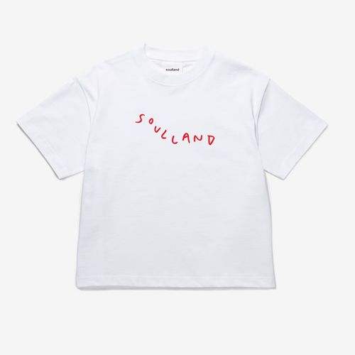 Wmns Anya Marker Logo T-shirt - Soulland - Modalova