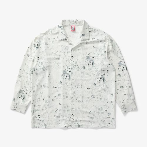 Sadao Hasegawa Sketch All Over Print Shirt - Have A Good Time - Modalova