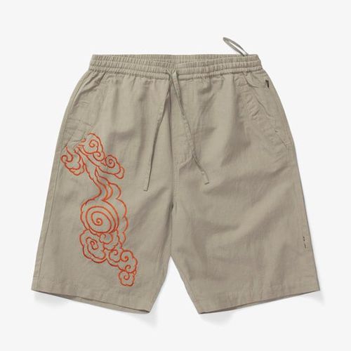 Thai Cloud Loose Track Shorts - Maharishi - Modalova