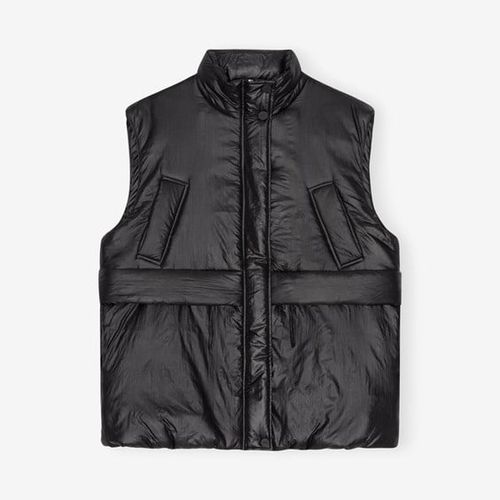 Ganni Shiny Quilt Vest - Ganni - Modalova