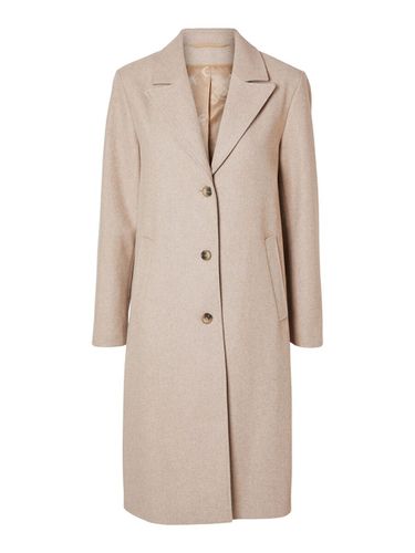 Single-breasted Manteau - Selected - Modalova