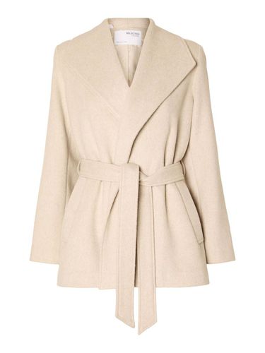 Avec Ceinture Manteau - Selected - Modalova