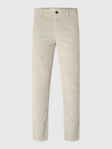 Coupe Slim Pantalon En Corduroy - Selected - Modalova