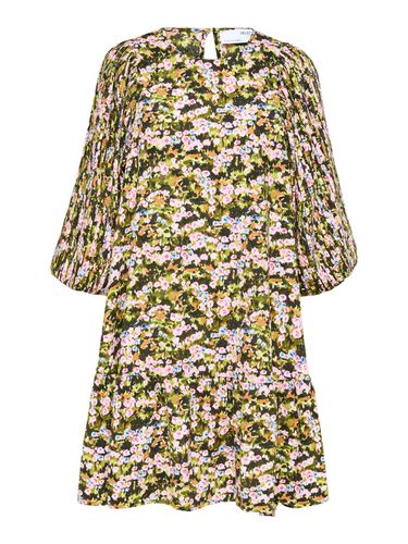 Floral Mini-robe - Selected - Modalova