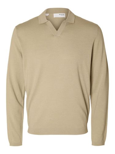 Polo En Maille Pull - Selected - Modalova