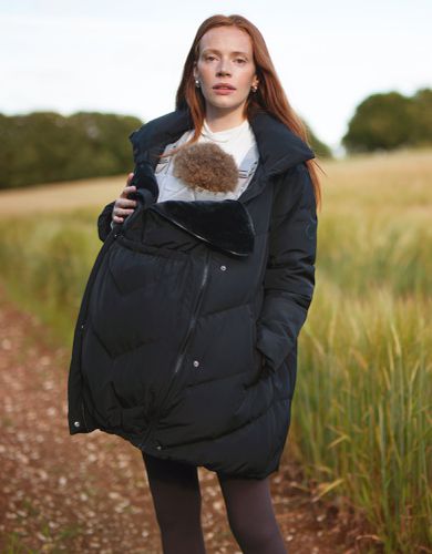 Maternity & Babywearing Puffa Coat | - Seraphine - Modalova