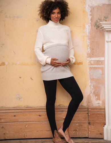 Grey Cotton Maternity & Nursing Jumper| - Seraphine - Modalova