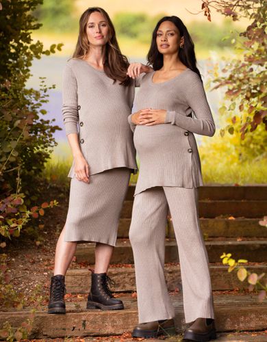 Rib Knit Maternity Co-ord Skirt | - Seraphine - Modalova