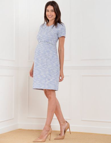 Tweed Mini Maternity Dress | - Seraphine - Modalova