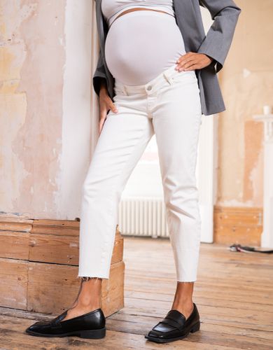 Cotton Tapered Maternity Jeans | - Seraphine - Modalova