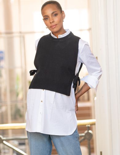 Knitted Maternity Layering Vest | - Seraphine - Modalova