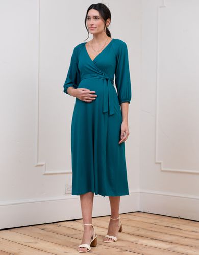 Robe cache-cœur en jersey - Seraphine - Modalova