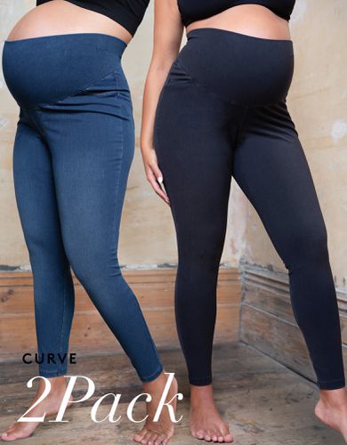 Curve Maternity Jeggings - 2 Pack | - Seraphine - Modalova