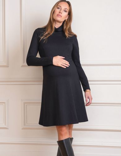 Long Sleeve High Neck Maternity Dress | - Seraphine - Modalova