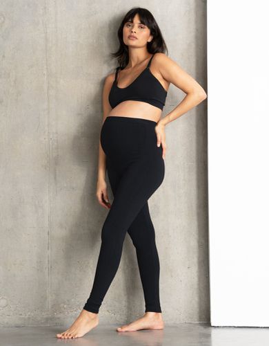 Leggings grossesse sans coutures au-dessus du ventre | - Seraphine - Modalova