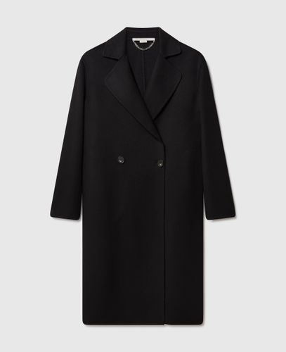 Manteau long croise en laine, , , Taille: 42 - Stella McCartney - Modalova
