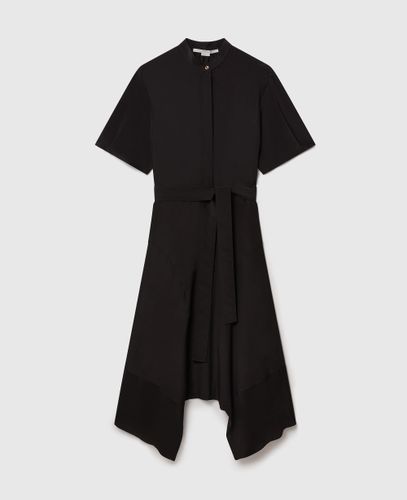 Robe chemise en crêpe de Chine de soie, , , Taille: 48 - Stella McCartney - Modalova