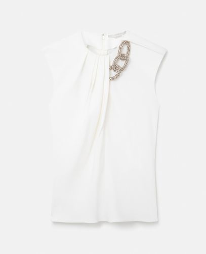 Haut sans manches avec chaine en cristal Falabella, , , Taille: 36 - Stella McCartney - Modalova