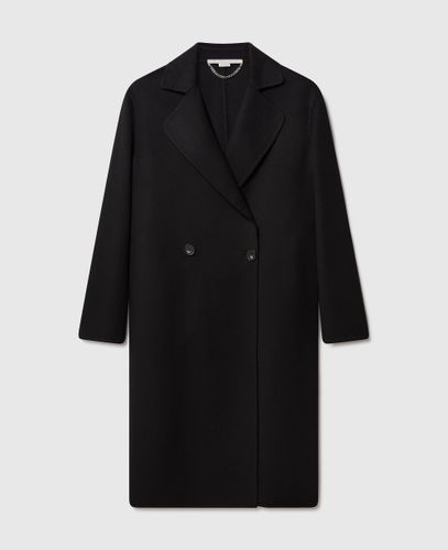 Manteau long croise en laine, , , Taille: 48 - Stella McCartney - Modalova
