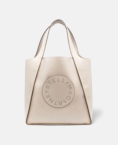 Cabas carre a logo Stella, - Stella McCartney - Modalova