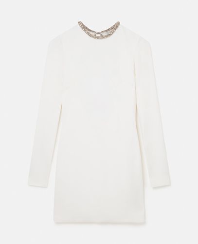 Mini robe de cocktail avec cristaux au col, , , Taille: 34 - Stella McCartney - Modalova