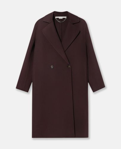 Manteau long croise en laine, , , Taille: 36 - Stella McCartney - Modalova
