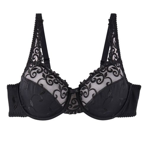 Soutien-gorge à armatures bonnet C, D et E noir Duchesse - Pomm'Poire - Modalova