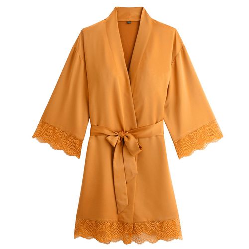 Kimono moutarde Effrontée - Pomm'Poire - Modalova
