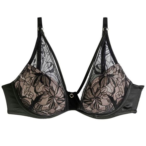 Soutien-gorge ampliforme coque moulée noir Dédale - Pomm'Poire - Modalova