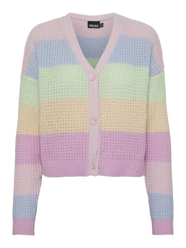 Pcrainbow Cardigan En Maille - Pieces - Modalova