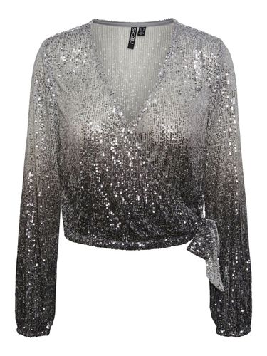 Sequins Blouse Cache-cœur - Pieces - Modalova