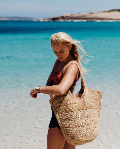 Sac en jute à anse Hacienda - Rip Curl - Modalova