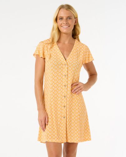 Robe courte à manches courtes et boutons San Carlos - Rip Curl - Modalova