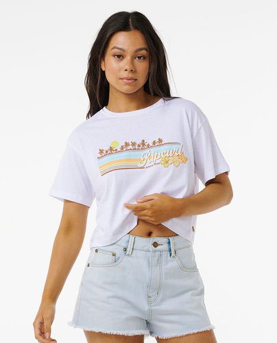 T-Shirt manches courtes Sunset Crop - Rip Curl - Modalova