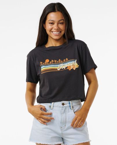 T-Shirt manches courtes Sunset Crop - Rip Curl - Modalova