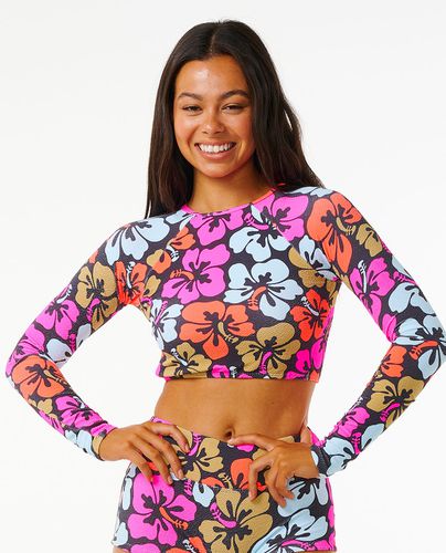 Hibiscus Heat Crop Rashvest - Rip Curl - Modalova