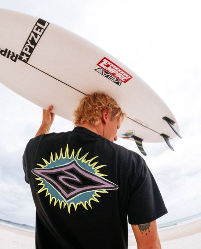 T-shirt à manches courtes Raw Burst - Rip Curl - Modalova