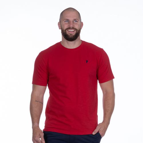 Ruckfield - T-shirt basique rouge - Ruckfield - Modalova