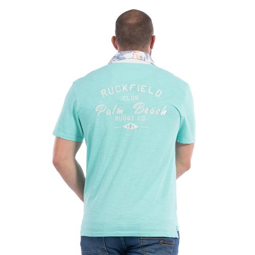 Polo Slub manches courtes Palm beach - Ruckfield - Modalova