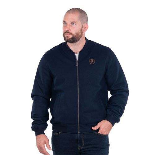 Blouson drap de laine Elégance marine - Ruckfield - Modalova