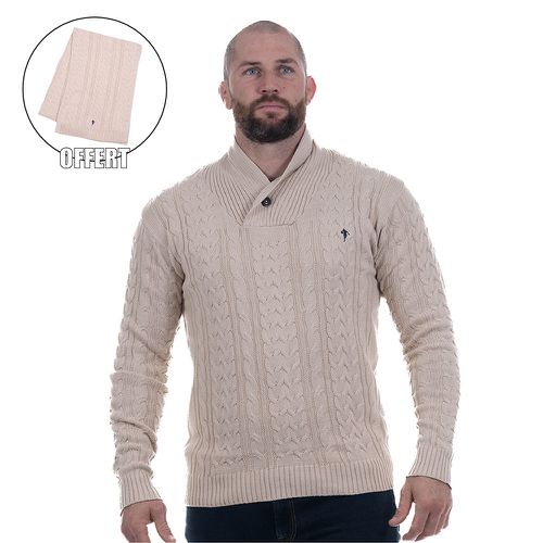 Pull col montant Ruckfield beige - Ruckfield - Modalova