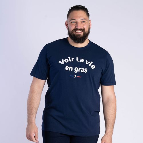 T-shirt "Voir la vie en gras" Rugby Barbecue - Ruckfield - Modalova